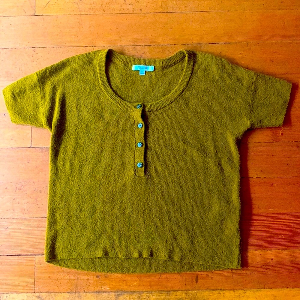 Madewell Henley Sweater Tee